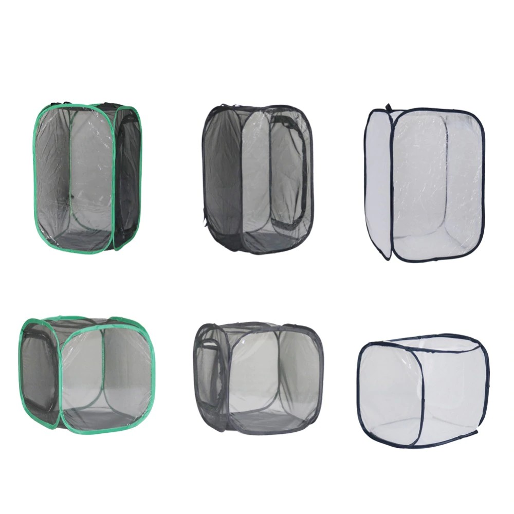 Gaiola De Insetos De Malha Dobrável Borboleta Mantis Observação Gabinete De Reprodução S/L