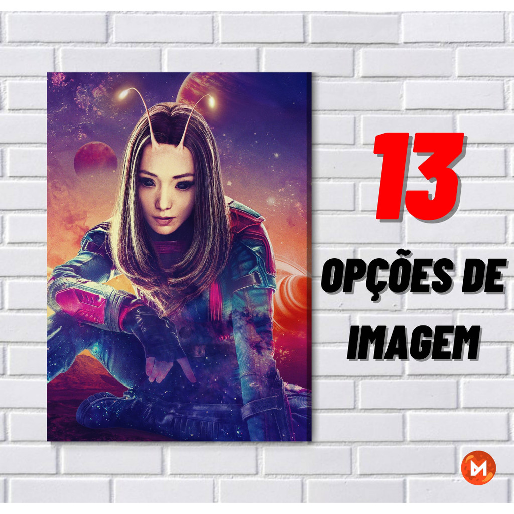 MANTIS | Placa Decorativa | Quadros Decorativos | Guardiões da Galáxia | Vingadores | MARVEL