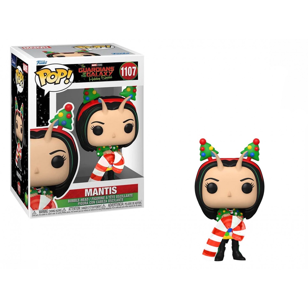 FUNKO POP GUARDIANS GALAXY HOLIDAY - MANTIS 1107 NOVO ORIGINAL