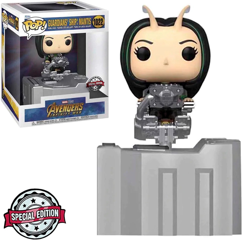 FUNKO POP  GUARDIANS' SHIP EXCLUSIVE - MANTIS 1022 NOVO ORIGINAL