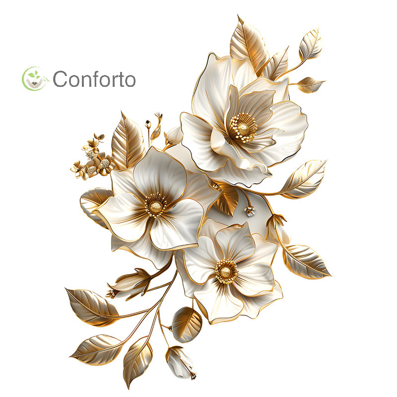 [EruditeCourtB] Beautiful Lotus Toilet Sticker Bathroom Toilet Cover Decorative Sticker Waterproof Self Adhesive [New]