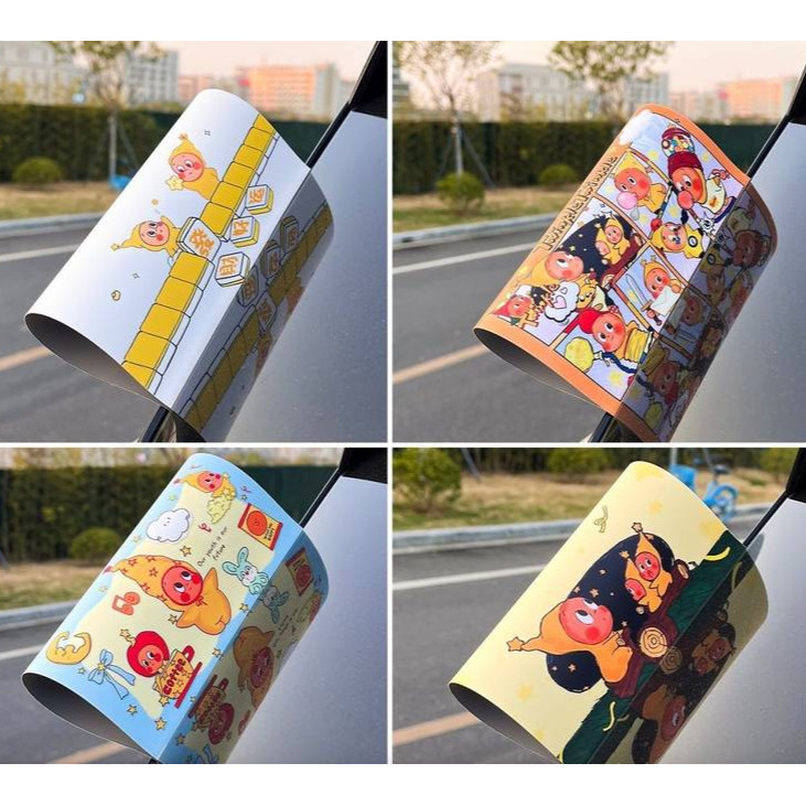Car Washed Mark Label Decorative Sticker Creative Waterproof Stereo Sticker Fashion Personalization Body Stickers o72Z