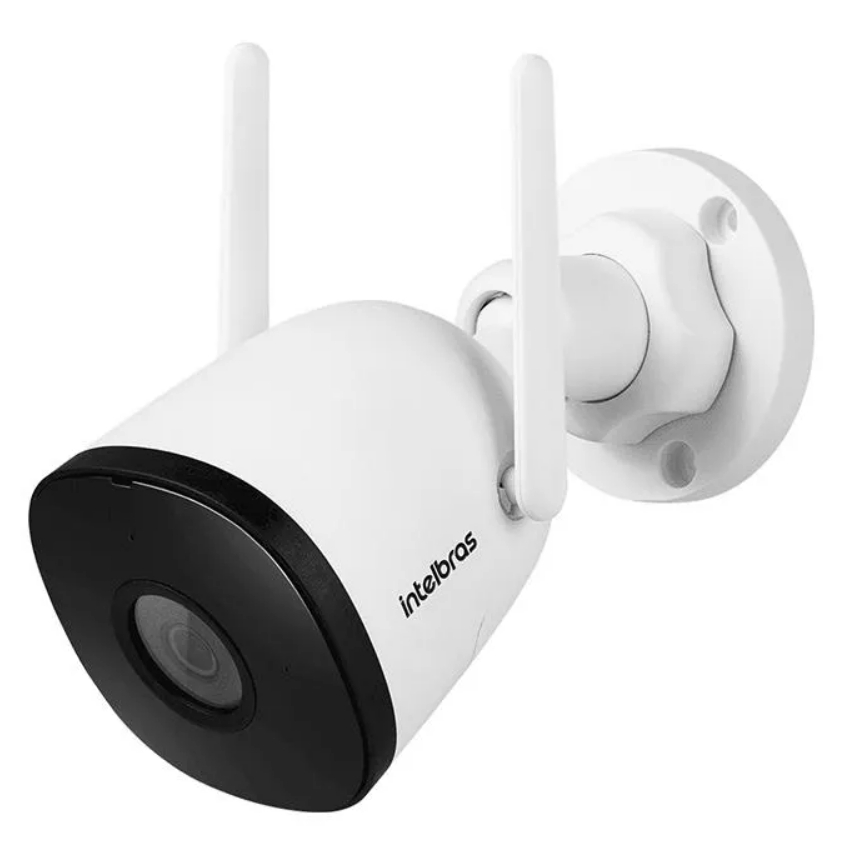 Câmera Sem Fio IP Wi-Fi Smart iM5 S Intelbras 4 Megapixel Sem Fio Proteção IP67
