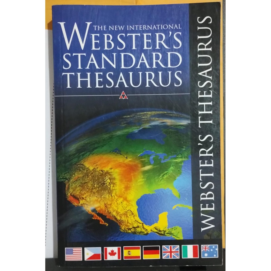 The new International Webster's Standard Thesaurus de Trident Editors 6902725