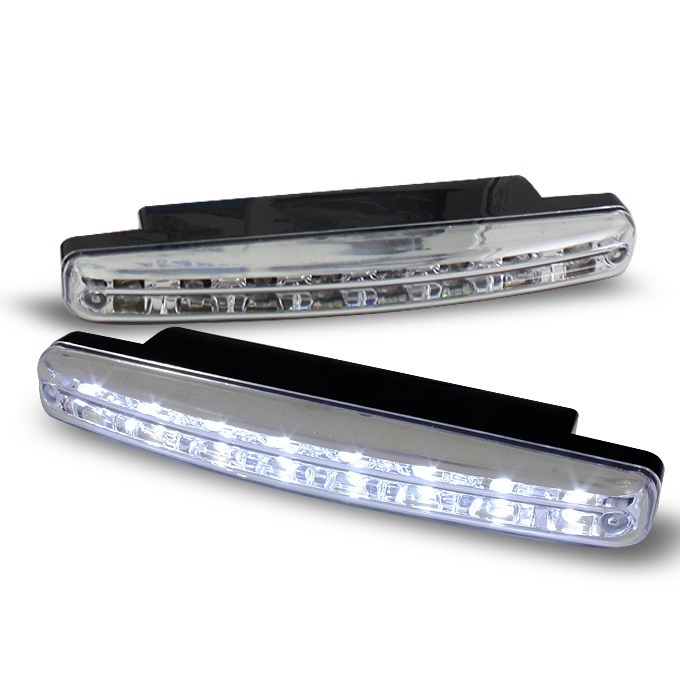 Luz Led, Farol Led Super White 8 Led Daytime Running Univers
