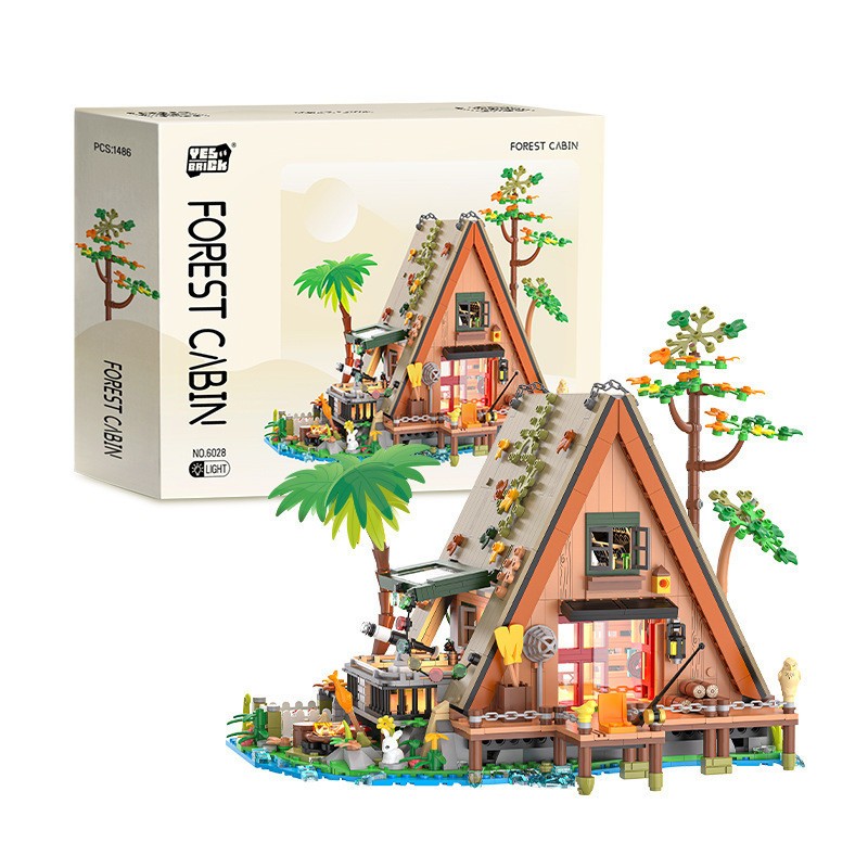 Wharf Bar Street View Educational Assembly Building Blocks Toys Desktop Decorations