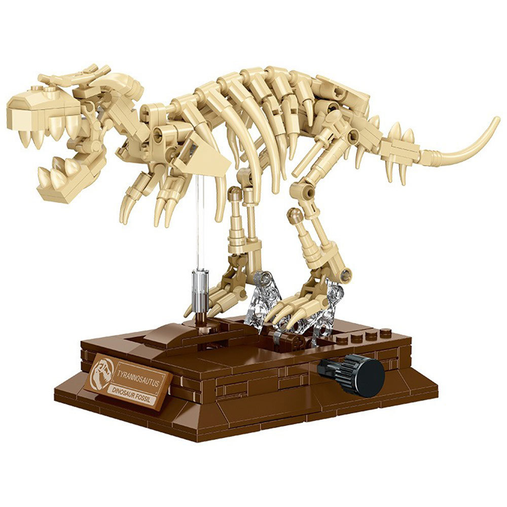 T-Rex Dinosaur Fossil Building Block Set Assembly Dino Fossil Brick Toy For Kids Logical Thinking Development