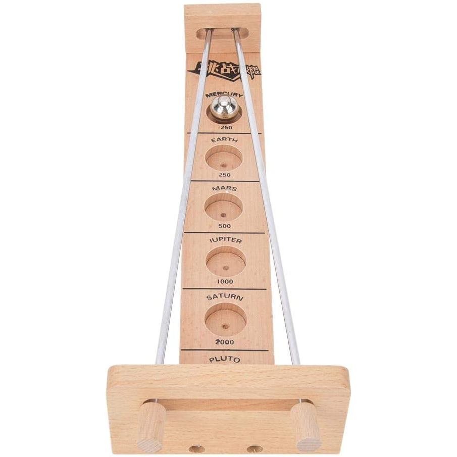 Akozon Games Wooden Adult Intelligent Puzzle Balance Desktop Ball Leisure Game