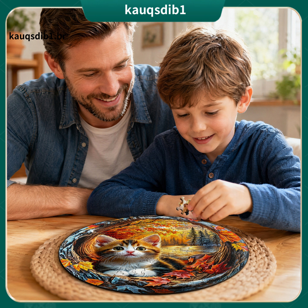 Smooth Surface Puzzle Wooden Toy 90-110 Pcs Jigsaw for Kids Adults Educational Nature Scenery Game Family Night Challeng