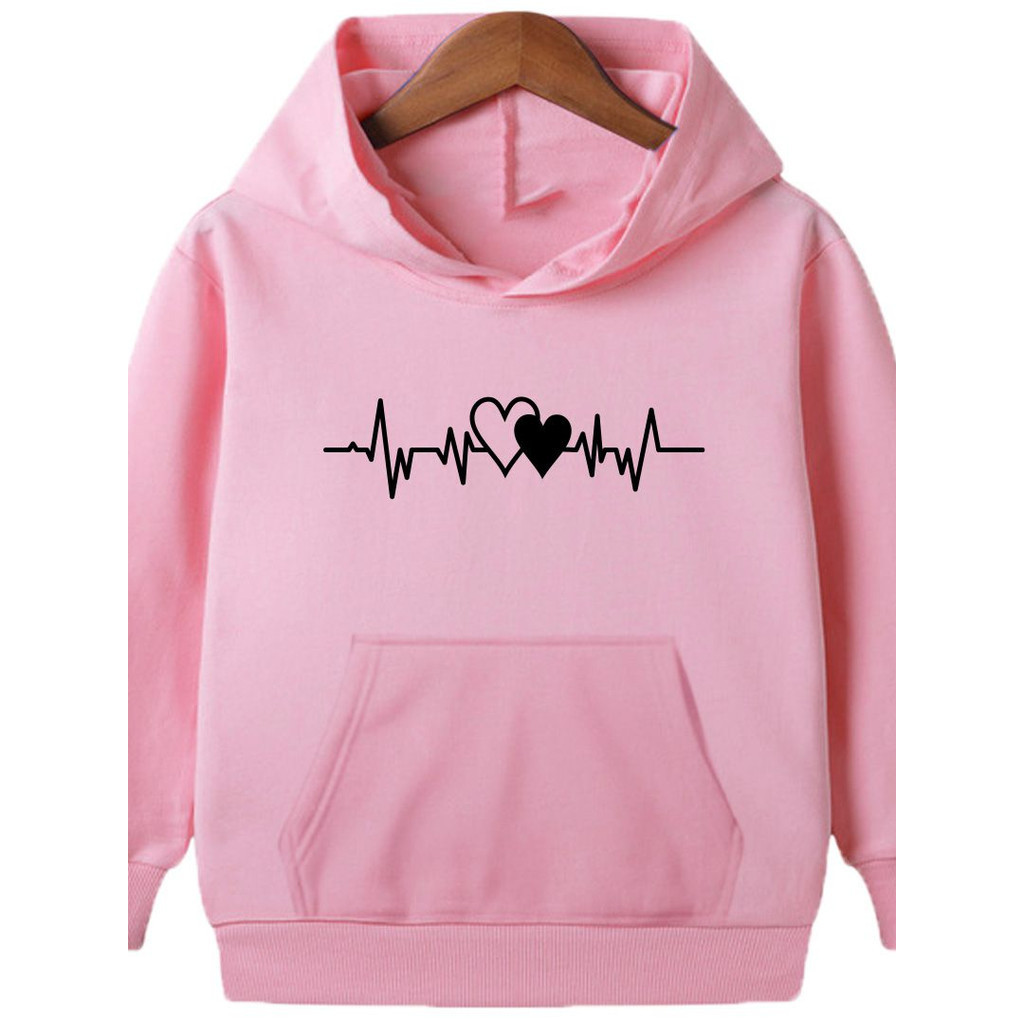 Blusa Moletom Infantil Canguru Flanelado Bolso com Capuz Traçado Rate  Menina Conforto