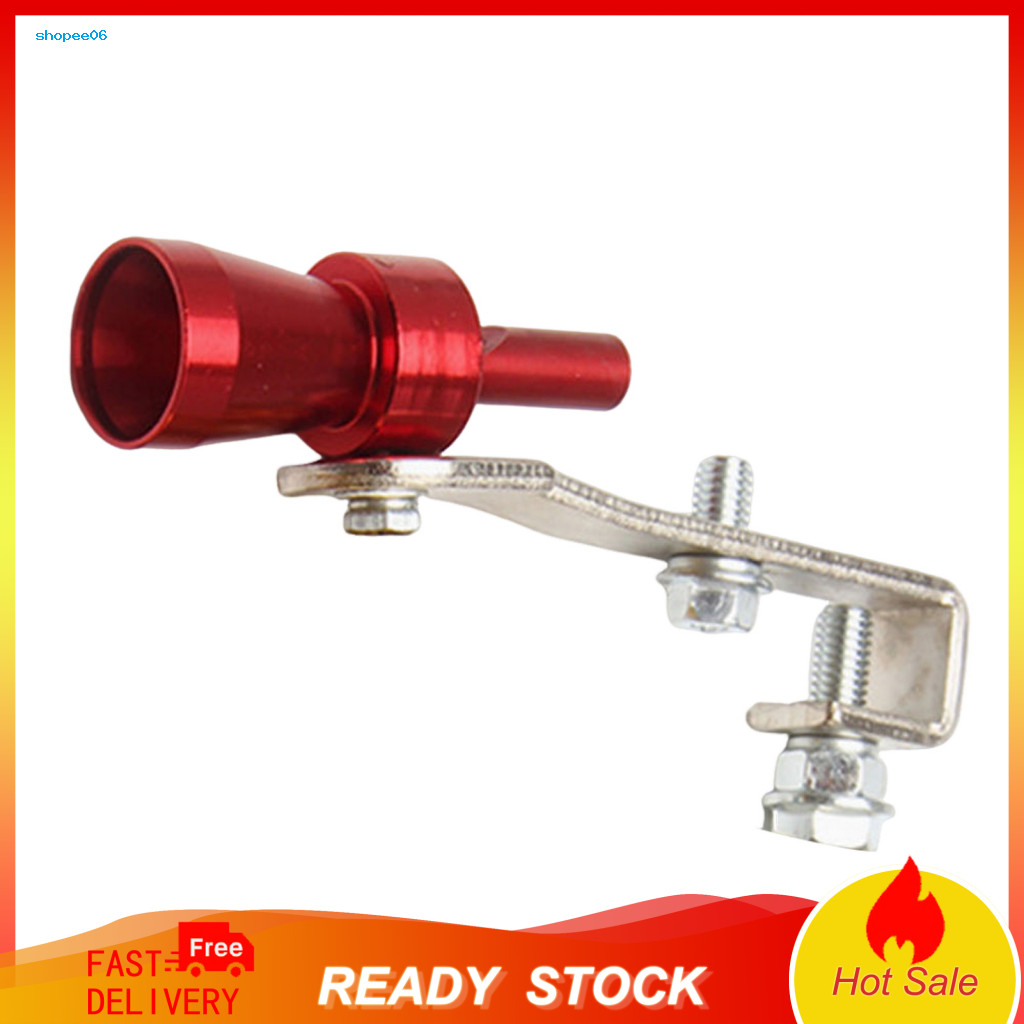 Universal Turbo Pipe Car Accessories Sound Exhaust Muffler Whistle Easy Install Mini Tail Simulator for Vehicles Loud