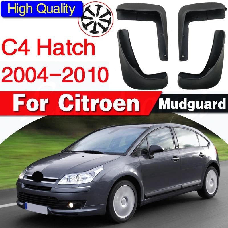 Conjunto De Abas De Lama Do Carro Para Citroen C4 1 2004-2010 Hatchback Mudflaps Respingo Guardas Aleta-Lamas Fender Dia