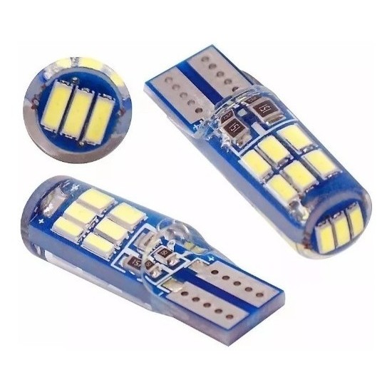 Pingo T10 Led Canbus Efeito Xenon 8000k 2pçs