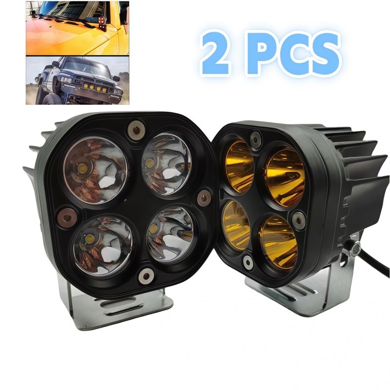 Para De Motocicleta Universal Beam Long Range Adicional ATV UTV Veículos Dianteiros Super Fortes Motocross Fog Lights