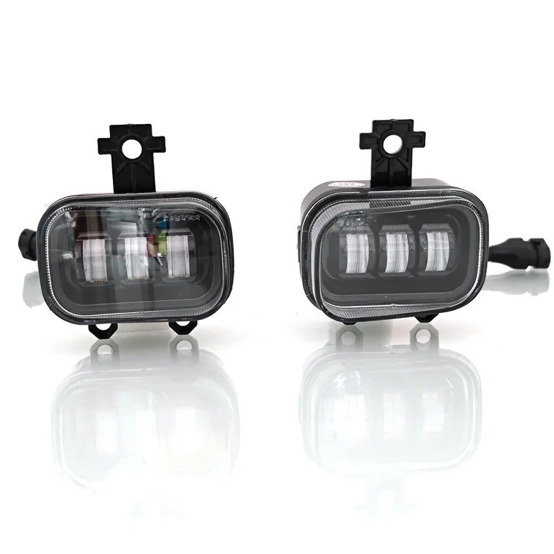28W 12V Carro LED DRL FOG Light Alto Brilho Auto Offroad Redondo Para Nissan Patrol Y62