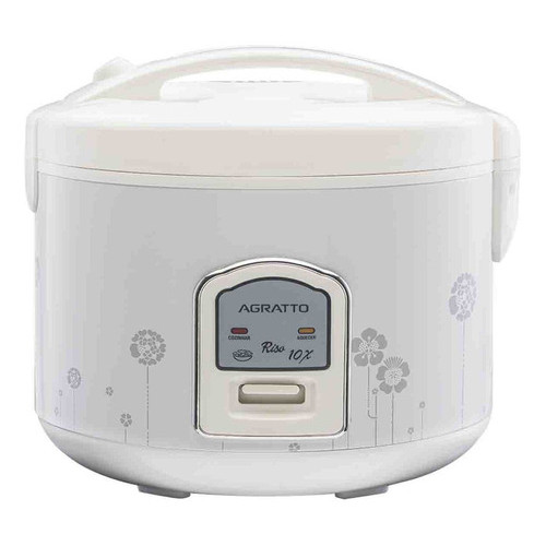Panela Elétrica De Arroz E Legumes A Vapor Agratto Pa10x  Branco  60hz 127V