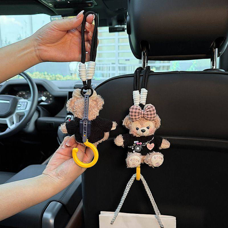 Shelliemay Car Hook Car Hidden Hook Car Seat Back Storage Hook Front and Rear Row 3UuP