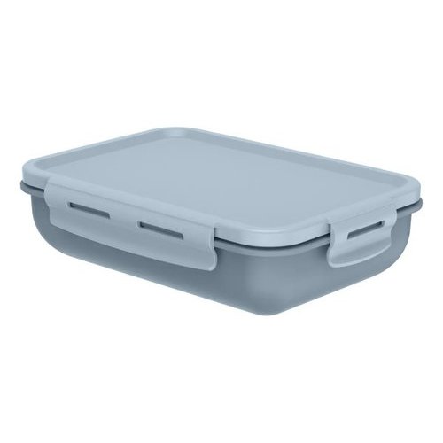 Marmita Hermetica Retangular Com Divisorias Compartimentos Separados Lunch Box Refeicoes Home Office