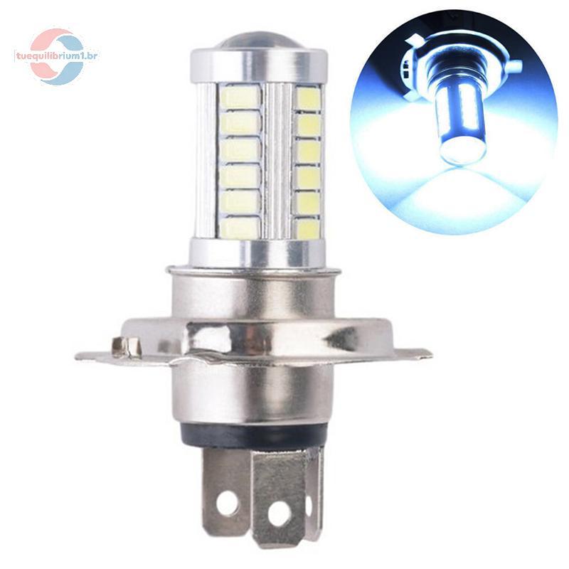 tue H4 33SMD LED Lâmpada Para Farol De Carro Luz Diurna Branca Motocicleta De Neblina BR