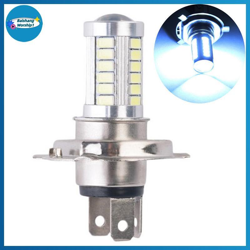BB H4 33SMD LED Lâmpada Para Farol De Carro Luz Diurna Branca Motocicleta De Neblina BR
