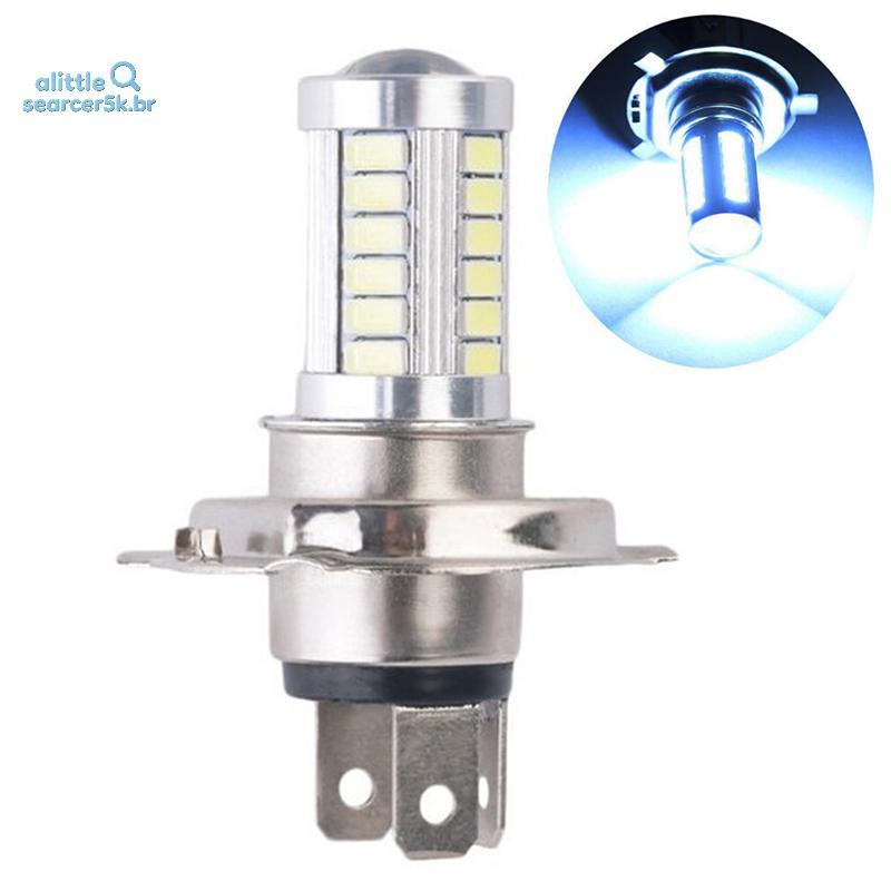 alittlesearcer5k H4 33SMD LED Lâmpada Para Farol De Carro Luz Diurna Branca Motocicleta De Neblina BR