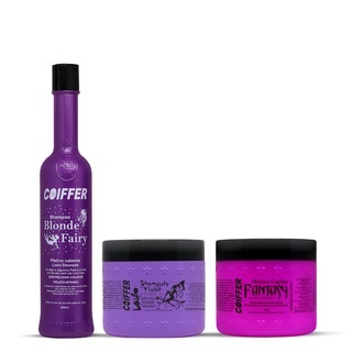 Kit blonde Fairy coiffer - Matizador e Tratamento