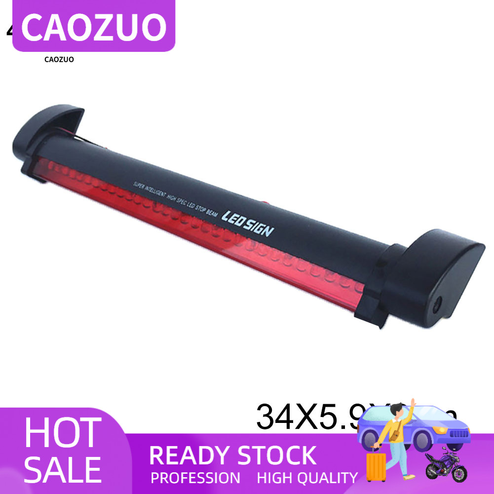 CZ 12V Auto Car Tail Brake Light Bar Vermelho LED Lâmpada De Advertência Traseira De Parada De Montagem Alta