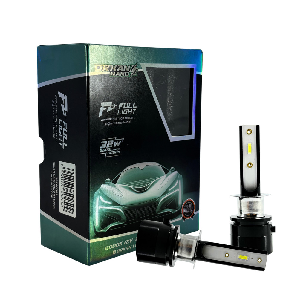 Par Orkan Light Nano H7 6000K 12V 32W 3600LM