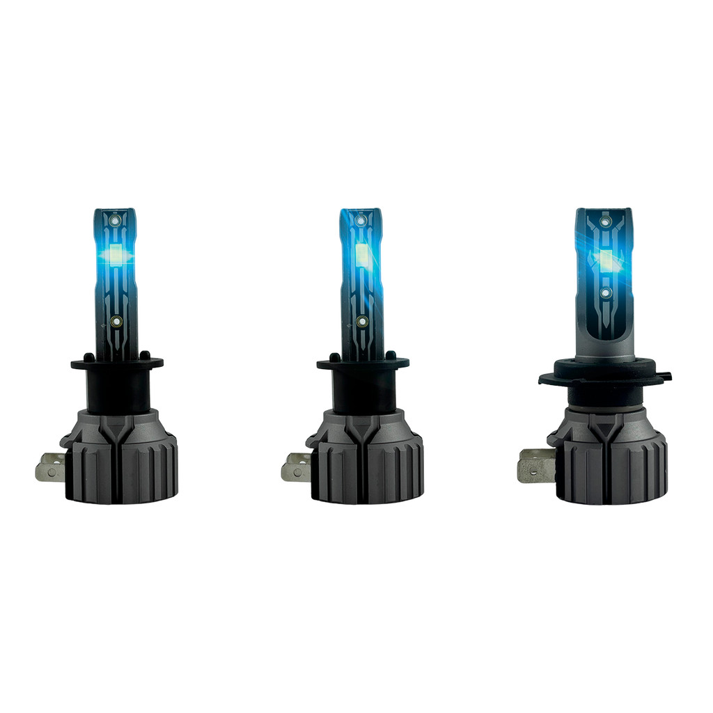 Kit Super LED Full Light H7 H1 Siena Foco Duplo 6000K