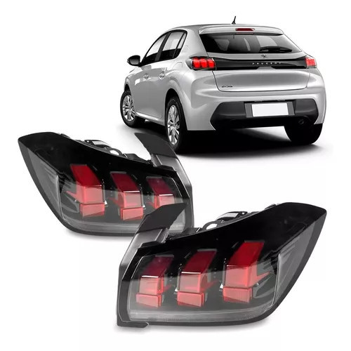 Lanterna Traseira Peugeot 208 2020 2021 2022 A 2024 Original