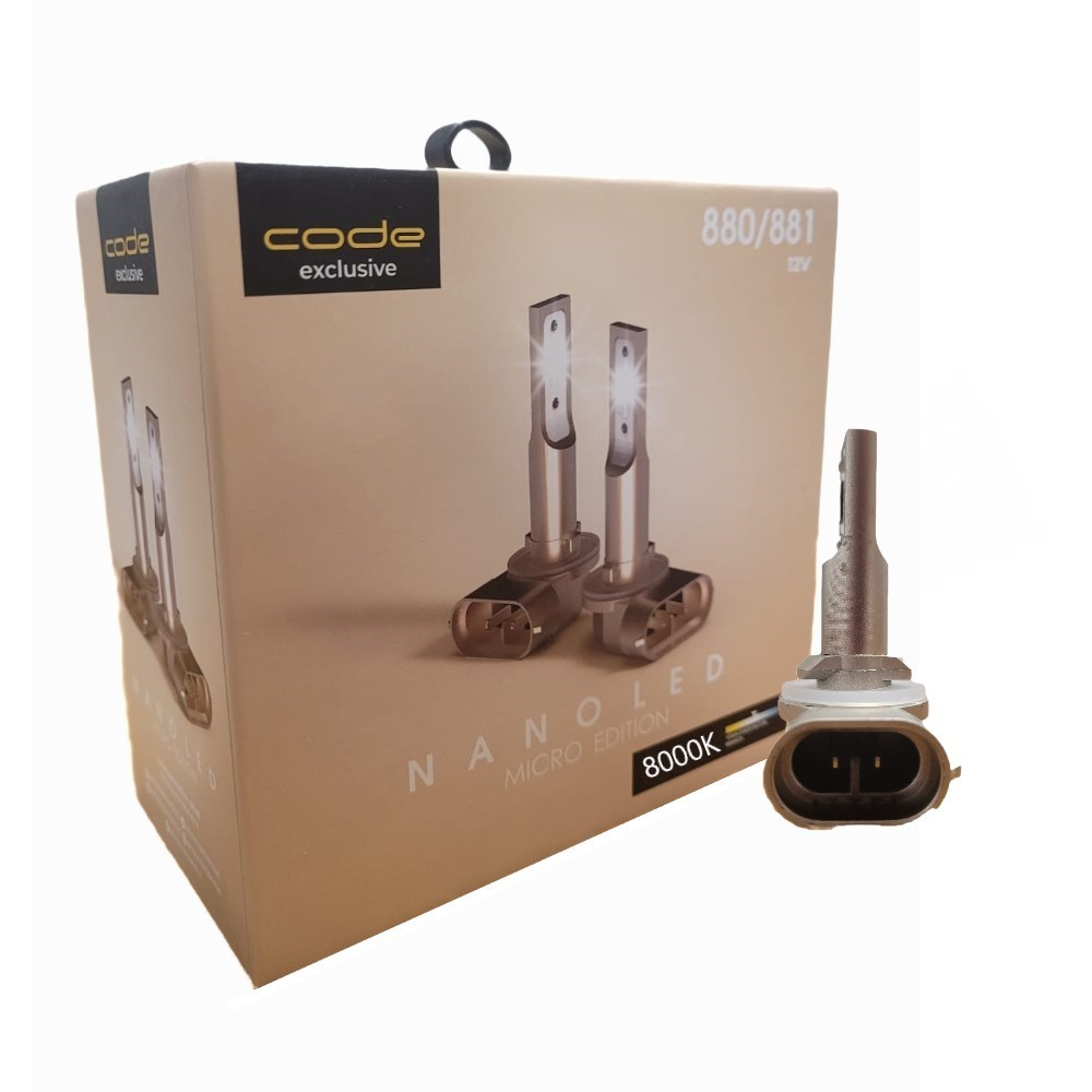 5984 LAMPADA NANO LED MICRO EDITION 12V 8000K H27 881 CODE
