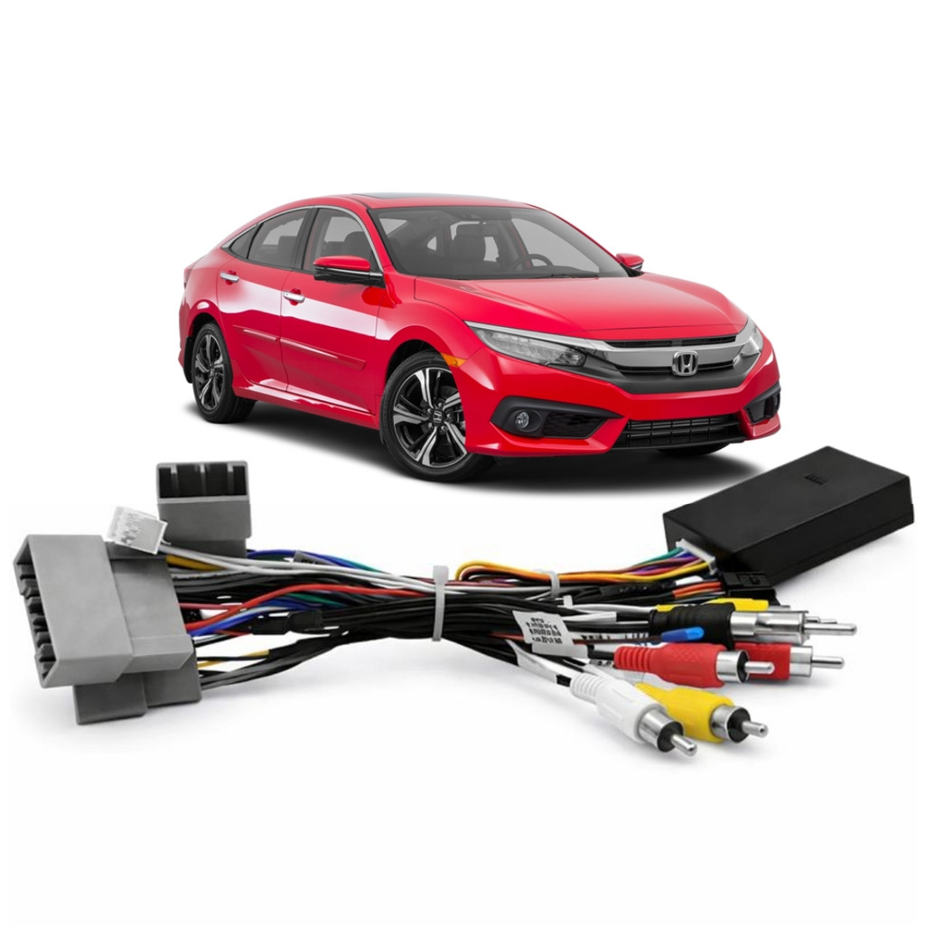Chicote Canbus Plug and Play Comando de Volante Civic 17-22