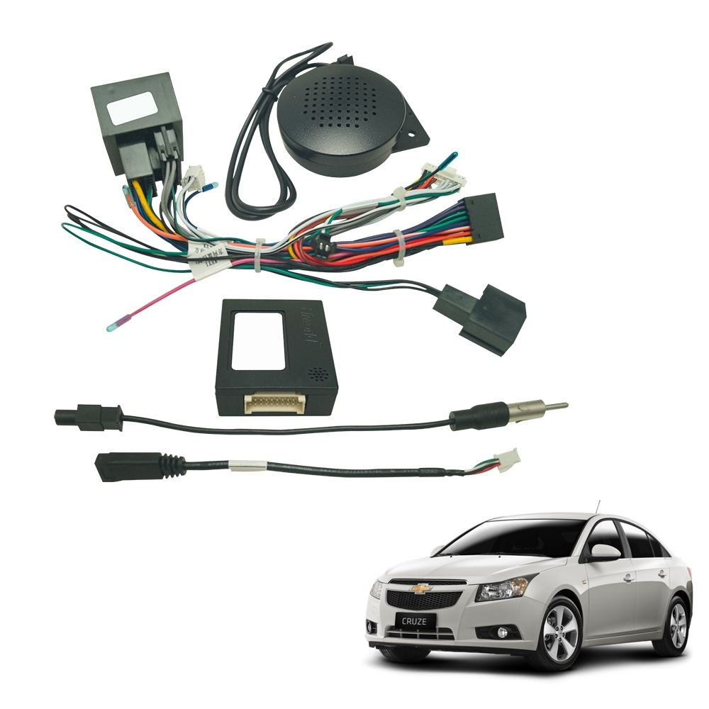 Kit Cabo Chicote CANBUS  Chevrolet Cruze Onix S10 Trailblazer Spin Cobalt Prisma Tracker