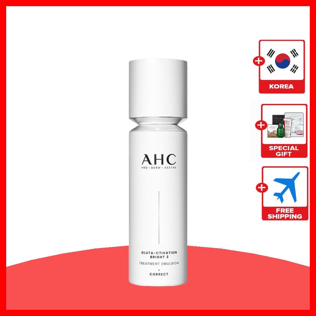 [ahc] Emulsão De Tratamento Gluta-Ctivation Bright 3 , 100ml , 1 Unidade/Coreana/Iluminadora