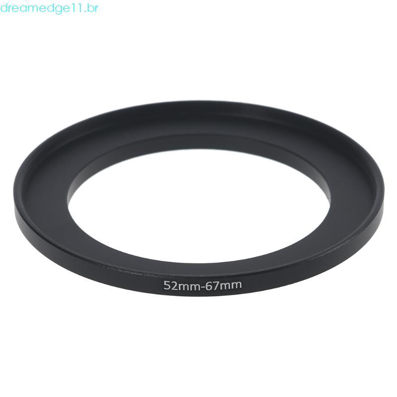 dreamedge11 Metal Step Up Anéis Alumínio Lente Adaptador Filtro 52mm A 67mm Para Digital Anel