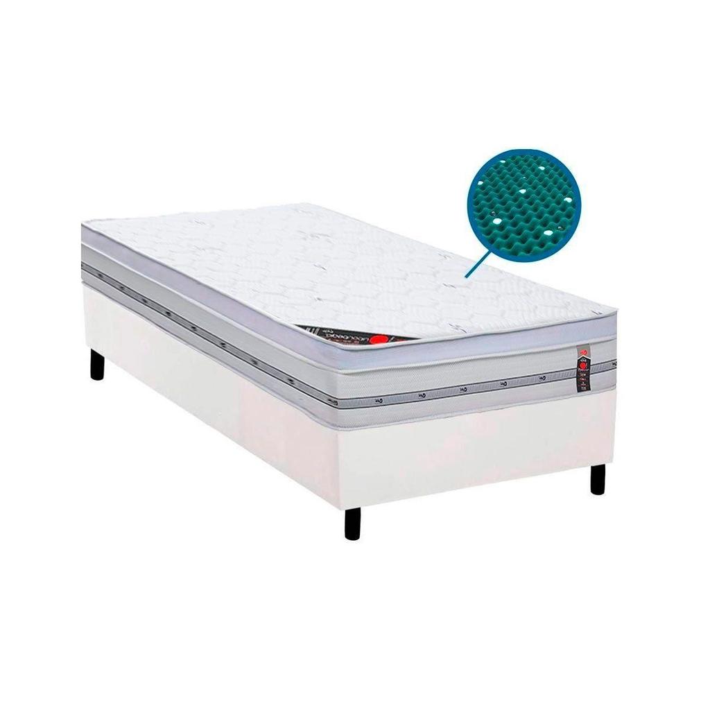 Colchão Solteiro Magnético c/ Niponpedic Molas Ensacadas Pocket (88x188x32) - Castor
