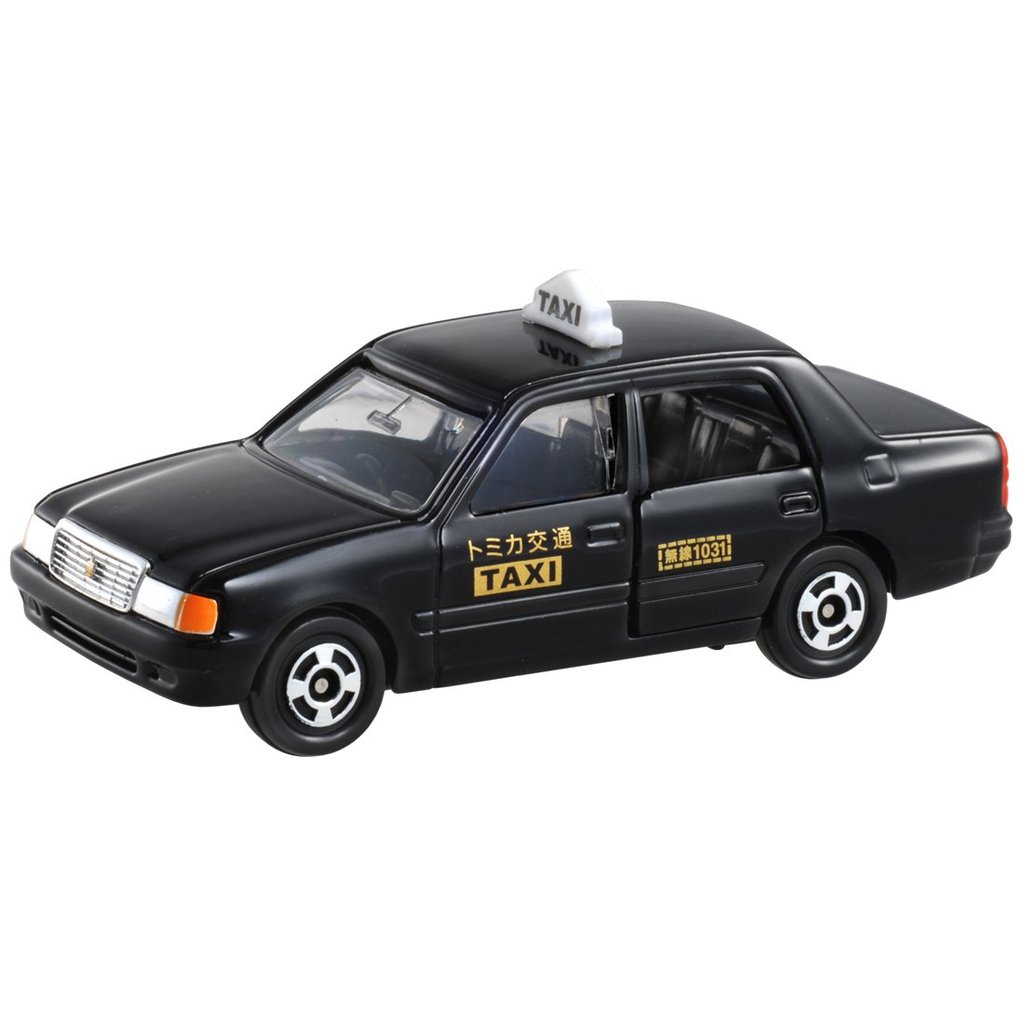 Takara Tomy Tomica No. 051 Toyota Crown Comfort Taxi (Blister) Mini Car Toy for Ages 3 and Up