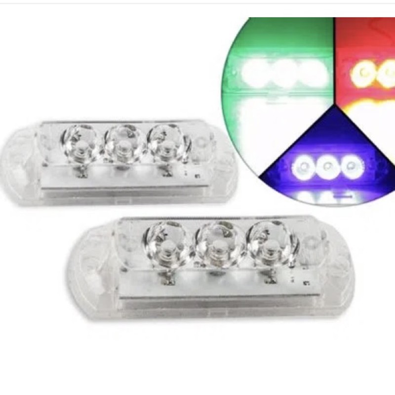 FAROL STROBO RGB AVULSO PAR LED ZENDEL - À PROVA D’ÁGUA
