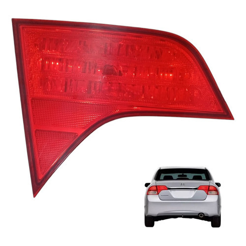 Lanterna Tampa Traseira Esquerda Honda Civic 2007 2010 2011