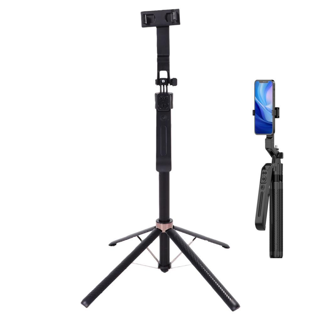 Selfie Stick Tripé Auto Face Tracking 180cm 360° Girar com bateria remota e recarregável Suporte mãos livres para