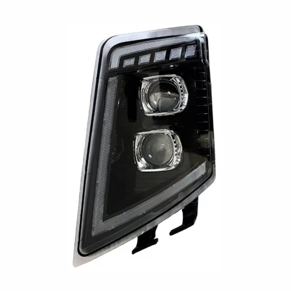FAROL PRINCIPAL PARA VOLVO FH/FM 2010 A 2014  FULL LED COM DRL DUPLO PROJETOR - LADO ESQUERDO EDN