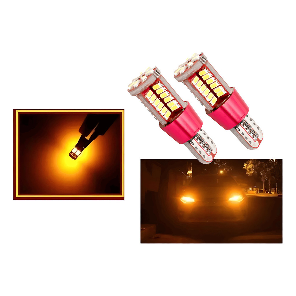 01 Par Lâmpada Pingo T10 18 Leds Canbus 6500k Envio Imediato