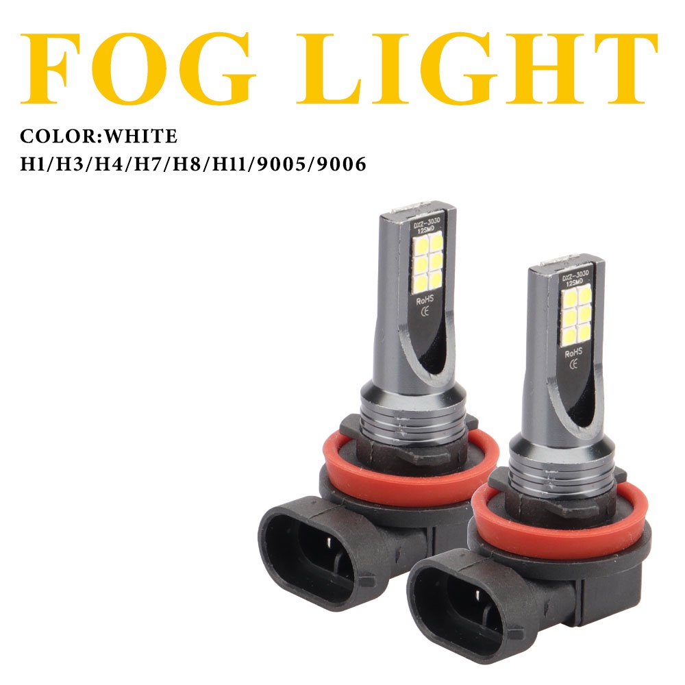 2x Lâmpada Led H11 H7 9005 HB3 9006 HB4 H9 H8 H16 PSX24W PSX26W P13W Super Brilhante Luzes De Nevoeiro Dia Do Carro De Condução Correndo Luz