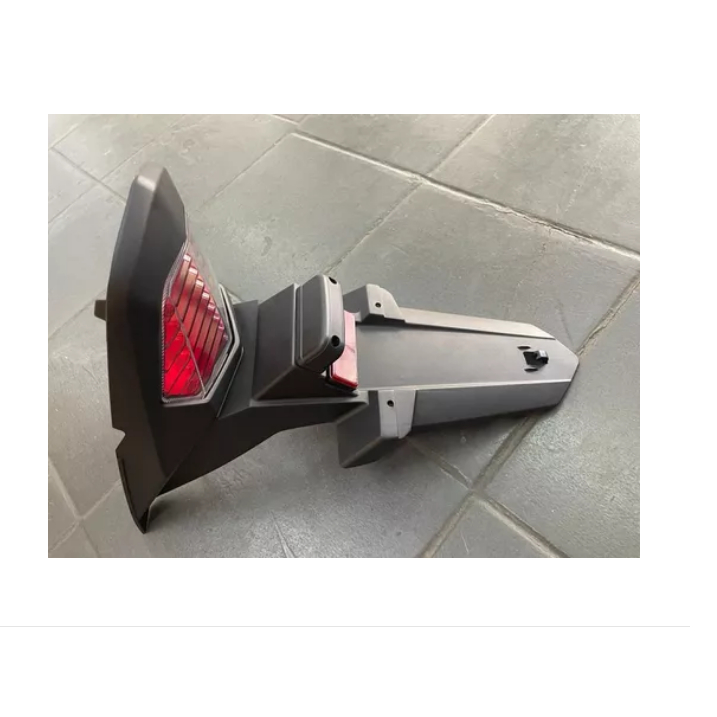 Suporte De Placa + lanterna + luz Placa E Olho De Gato Bros 160