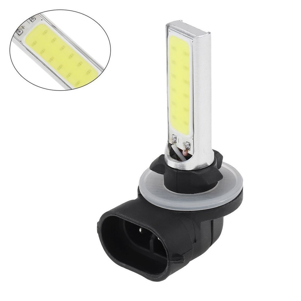 H27 881 Lâmpadas LED De Alta Potência 2 COB Super De Nevoeiro Branco