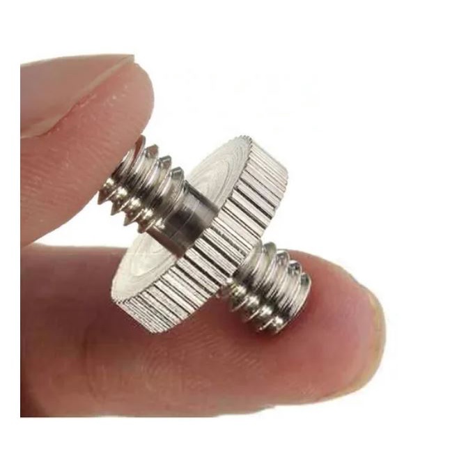 Parafuso Adaptador Rosca Macho 1/4 Para 1/4 Câmeras Tripés