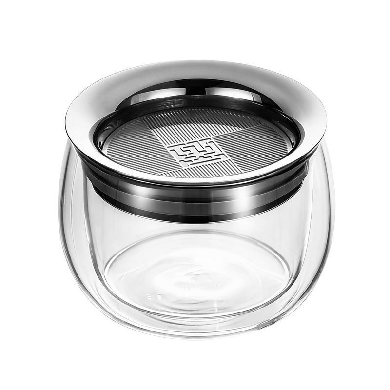 【Design Elegante】[Material Durável e Seguro] Borossilicato/Chá/Café/Teapot