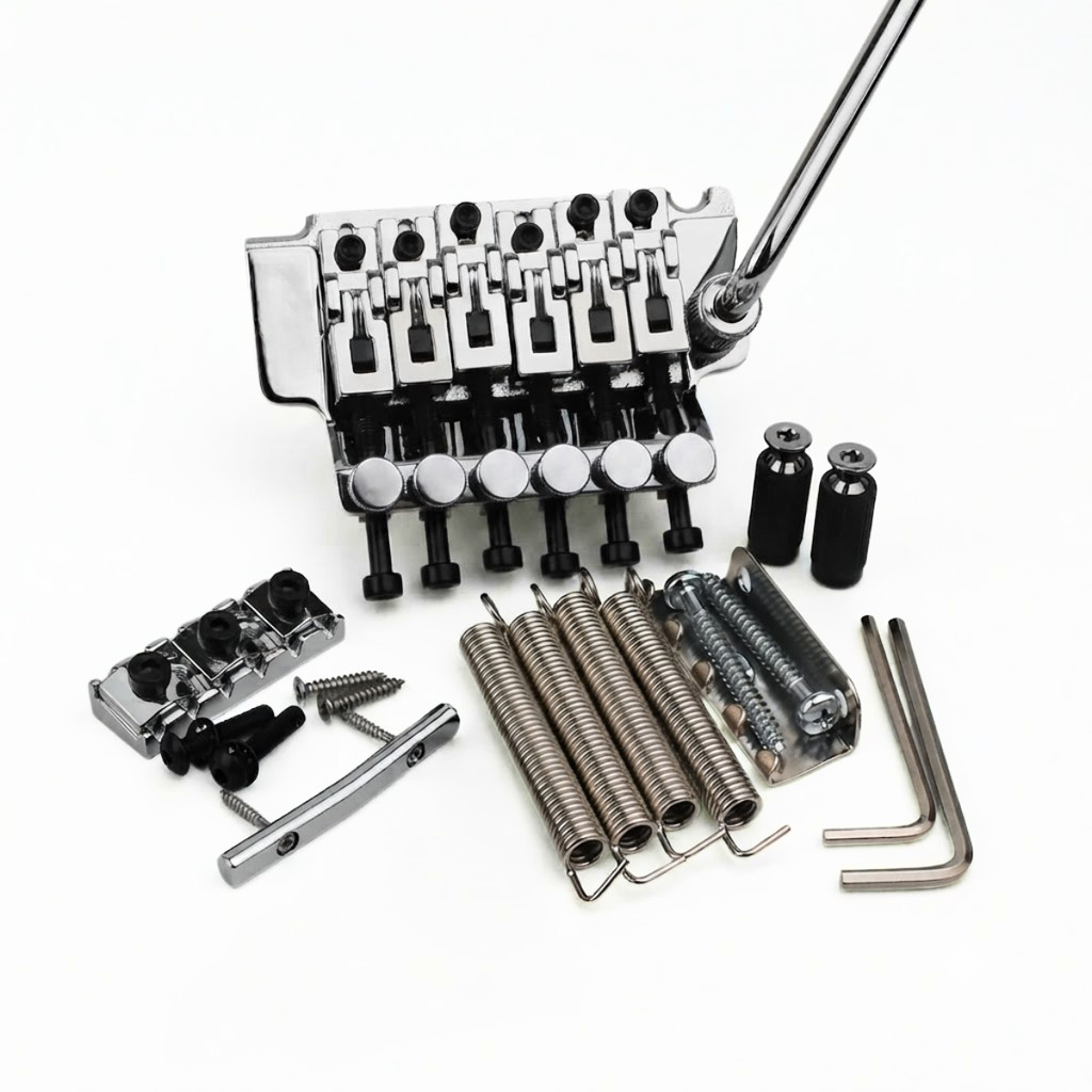 Ponte Thida Floyd Double Locking Tremolo System Para Guitarra Com Lock Nut Upgrade