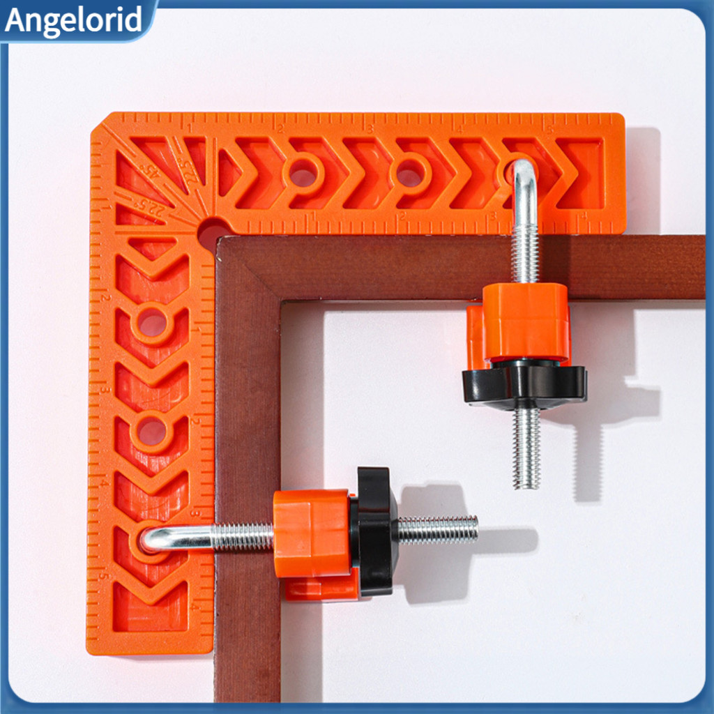 90 Degree Positioning Square Right Angle Clamps for Woodworking 4/6/8 Inch with Scale – for Picture for Precise