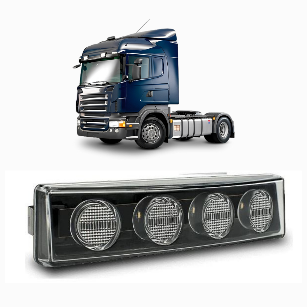 Lanterna Delimitadora Led Quebra-sol Scan S4 S5 Com Fios